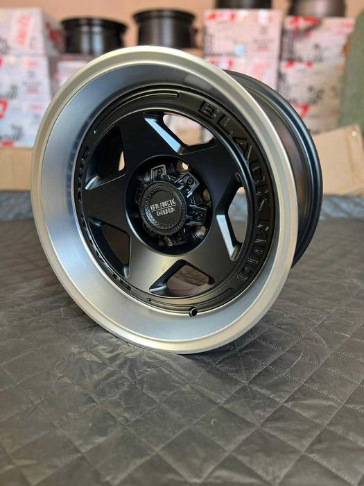 Диски оригинальные Black Mud R17 6x139.7 ET-12 J8.5 CB100.1