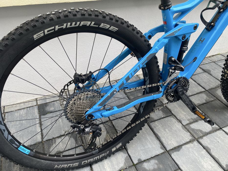 Cube Stereo 140 HPC Race Carbon full suspension cadru S roti 27.5
