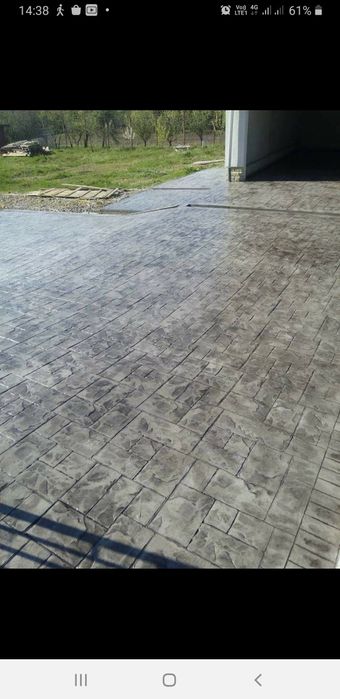 Beton amprentat Brasov