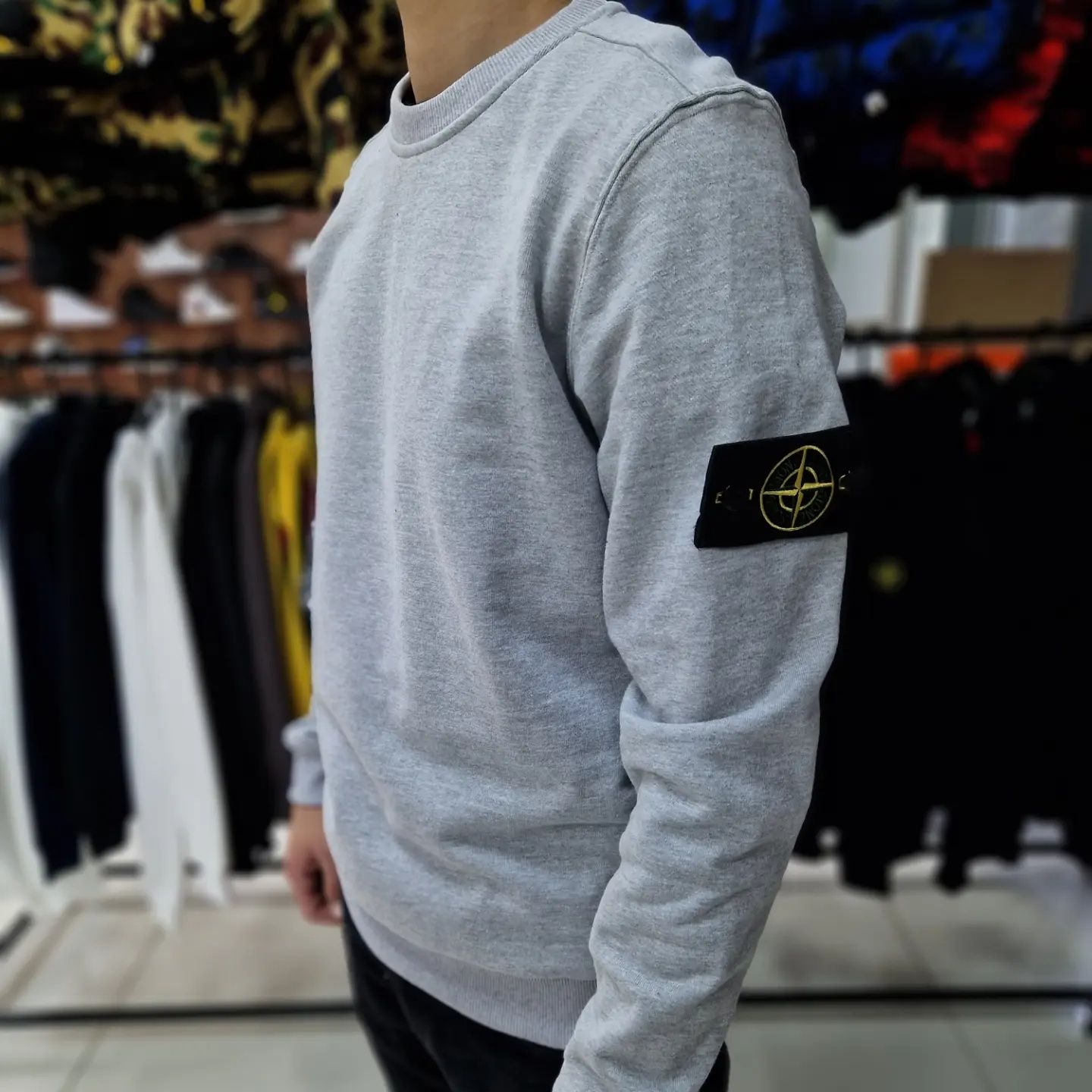 Sweatshirt stone island свитшот стоник