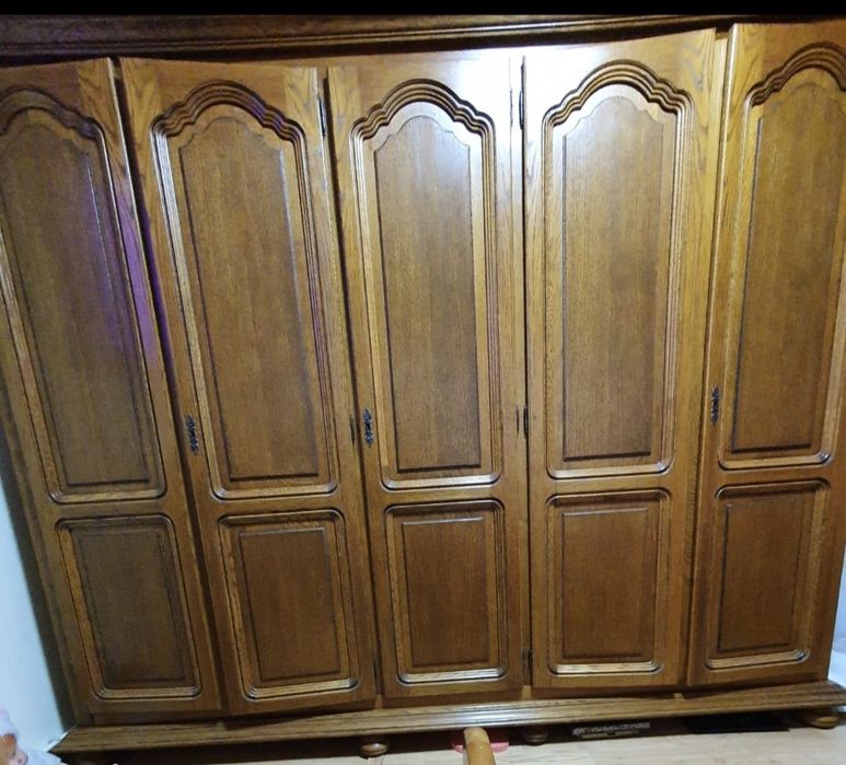 Mobila Set deosebit lemn masiv Alprom SA Pitesti