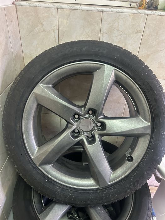 Продавам джанти с гуми за Audi 19 цола