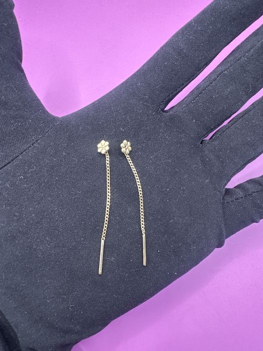 Cercei aur 14k 1.28gr •Matei Amanet Crangasi•236