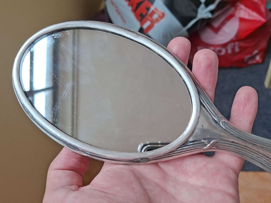 oglinda vintage argint masiv