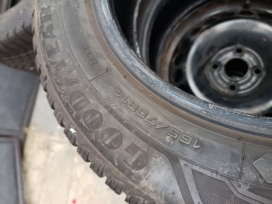 Anvelope MS iarna 165 70 14 goodyear 2020 6 mm