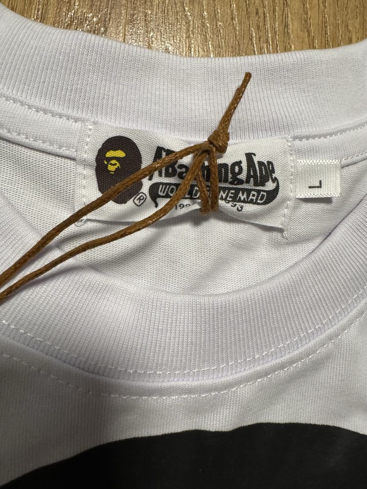 Bape x Heron Preston White T-shirt