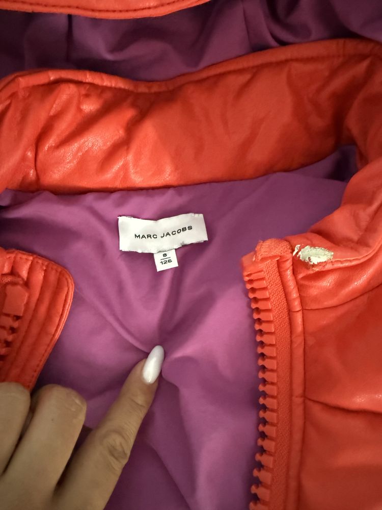 Детски зимни кожени якета MARC JACOBS