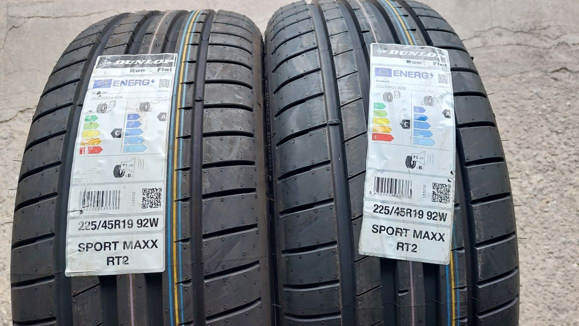 Нови гуми 225/45/19 Dunlop Sport Maxx RT2 2 броя