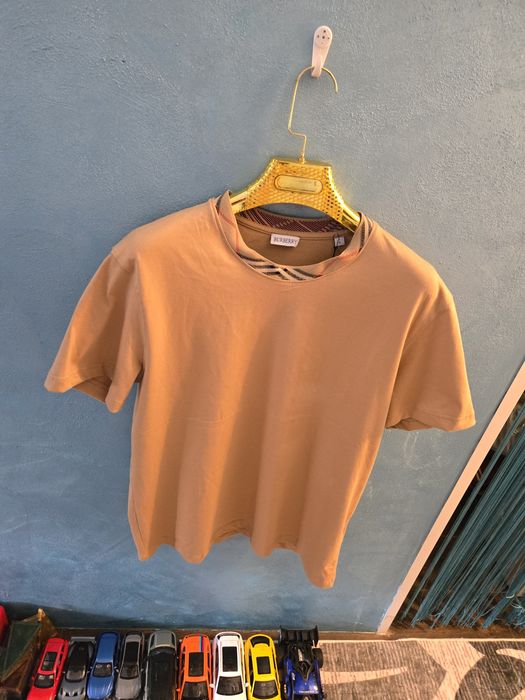 Tricou Burberry clasic crem Premium