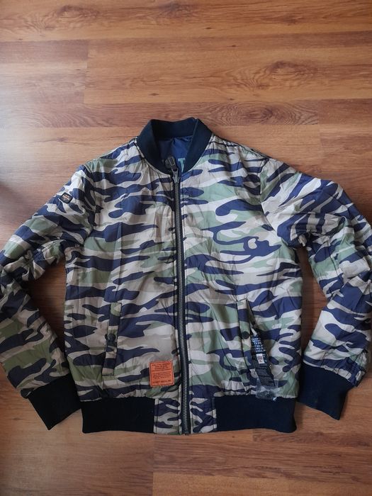 SCHOTT USA мъжки двулицев бомбър M- L размер.