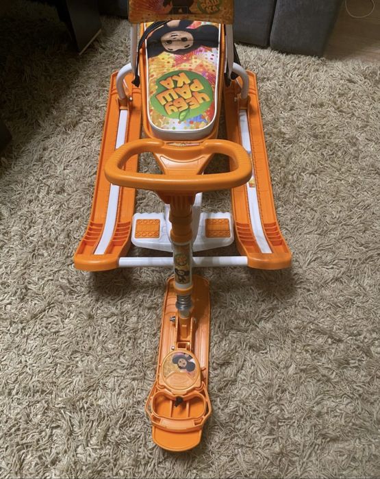 Снегокат «Чебурашка» Nika Kids.