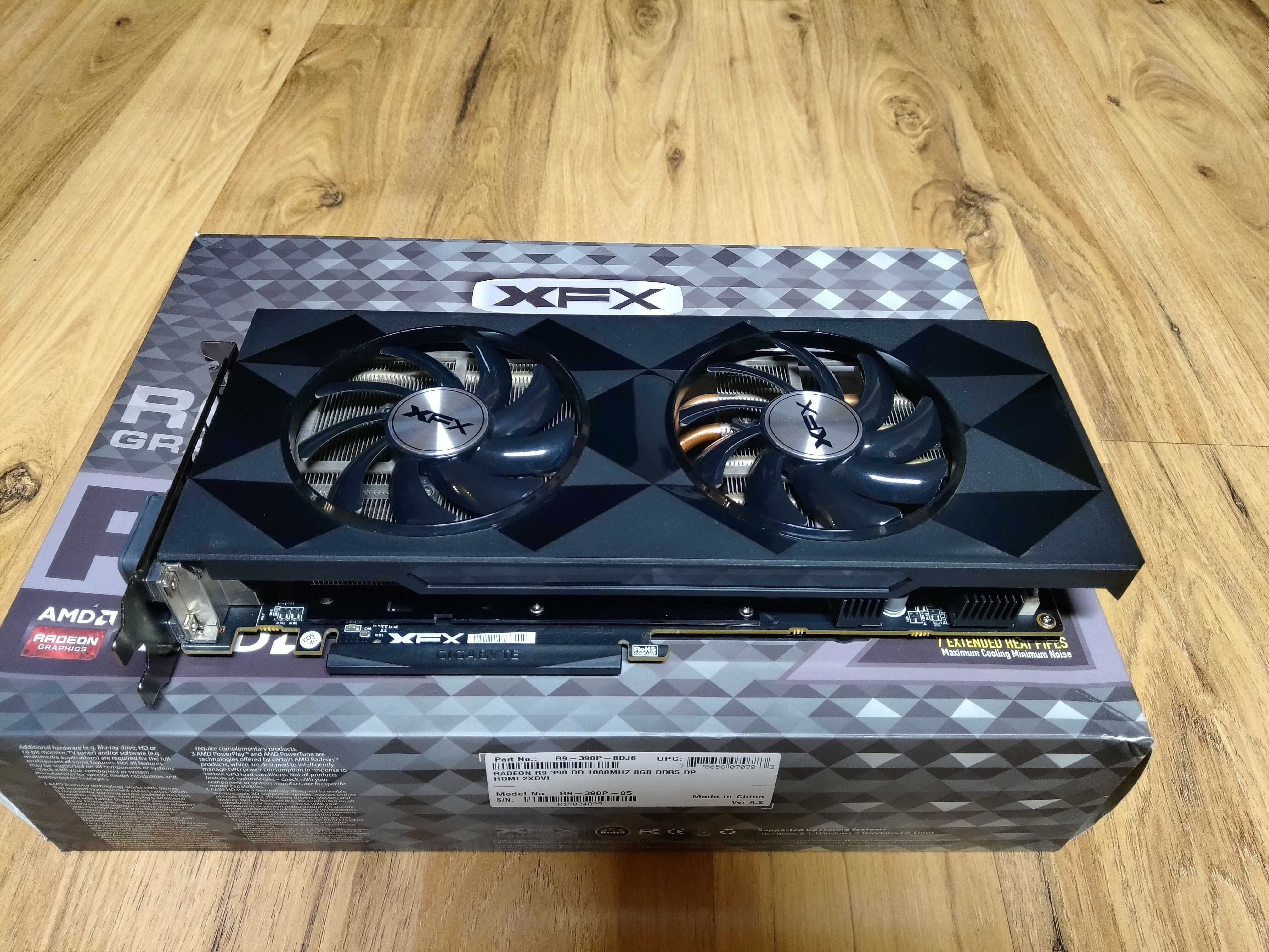 Видео карта Xfx R9 390 8GB