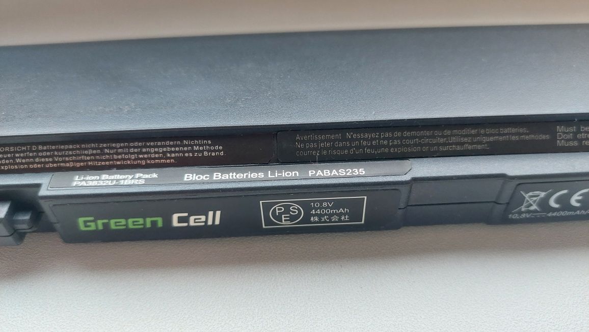 Baterie Green Cell pentru laptop Toshiba