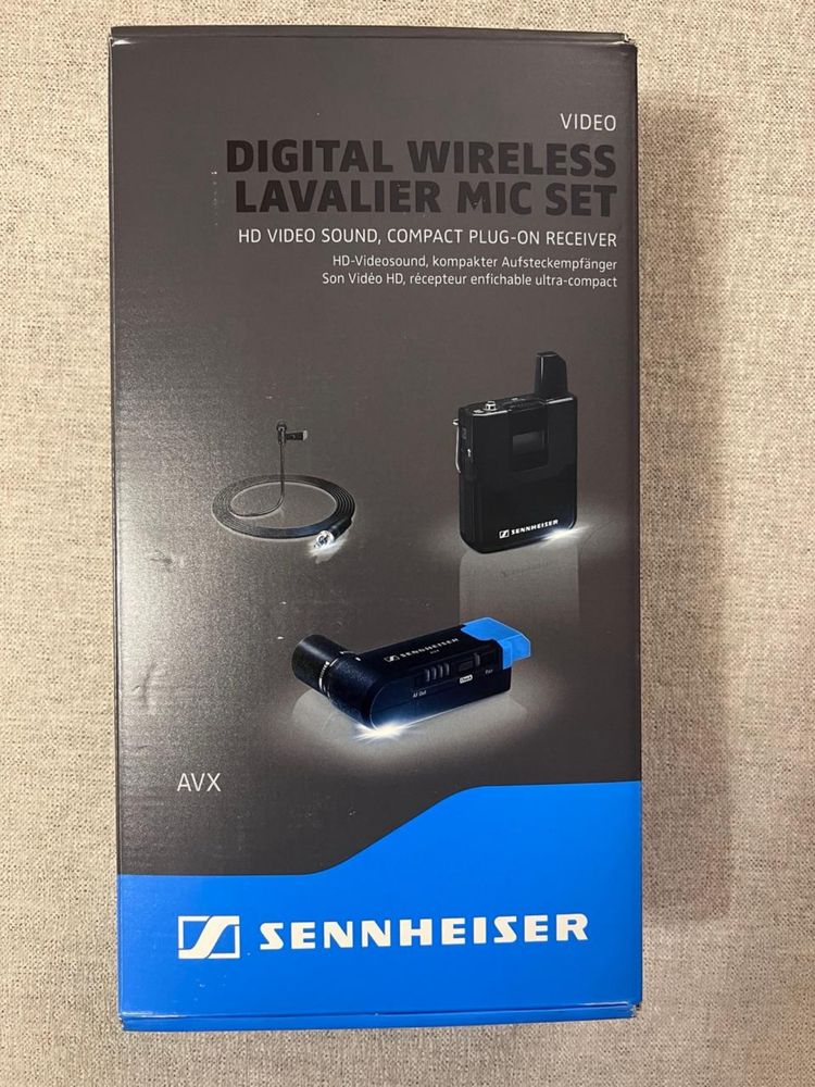Петличные микрофоны Sennheiser