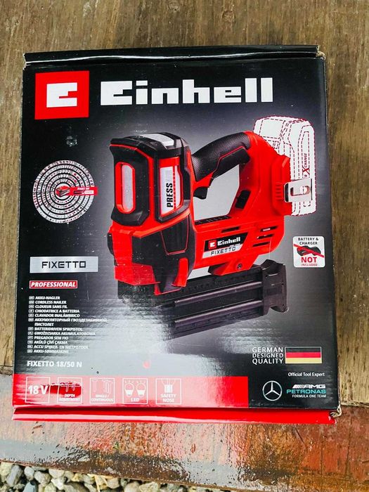 Einhell Pistol pentru cuie FIXETTO 18/50 N fara baterie si incarcator