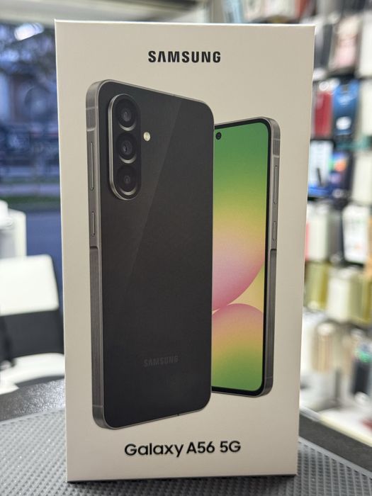 Samsung Galaxy A56,Awesome Graphite,128GB/8GB RAM *ЧистоНов*
