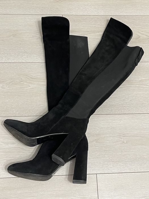 Cizme musette piele