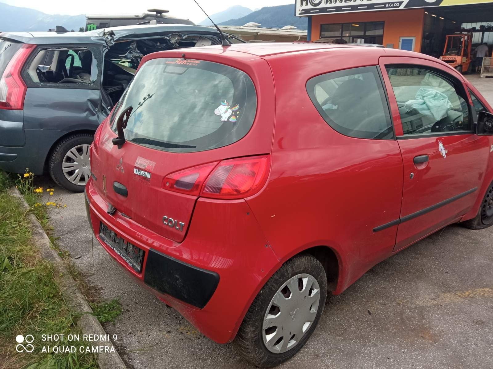 Mitsubishi colt 1.1mpi type z30 z2213 55kw