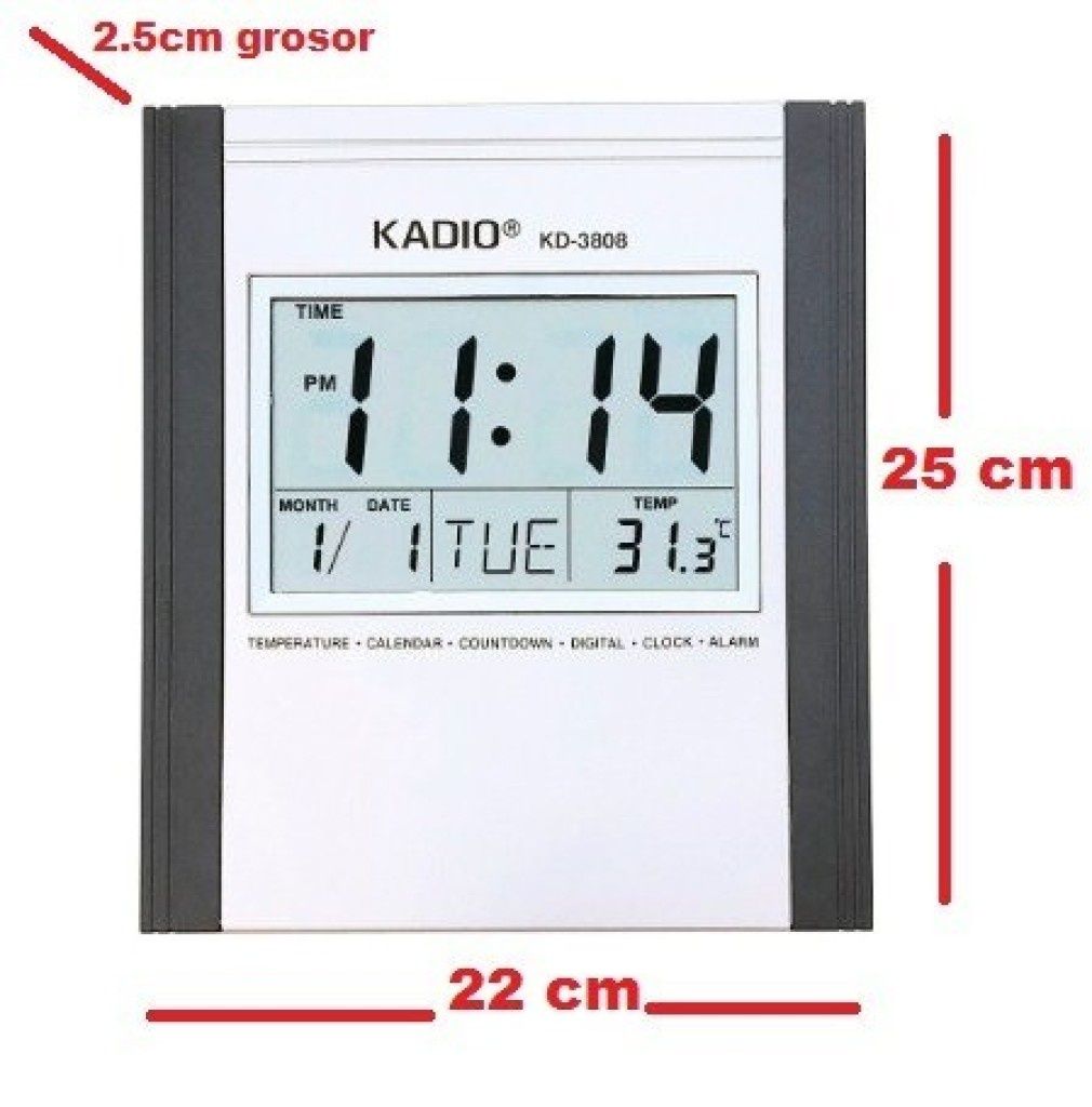 Цифров часовник Kadio Kd-380/ Настолни часовници8