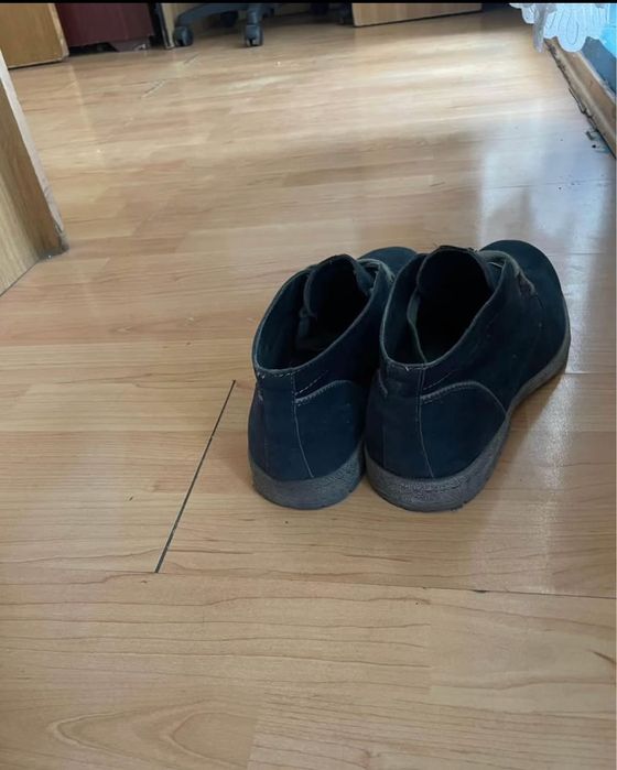 Pantofi piele întoarsă 42 bărbați albaștri