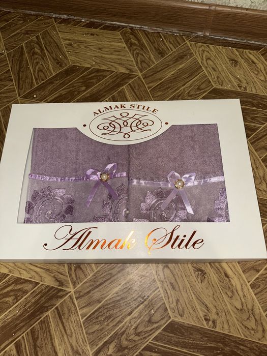 Новые банные полотенца