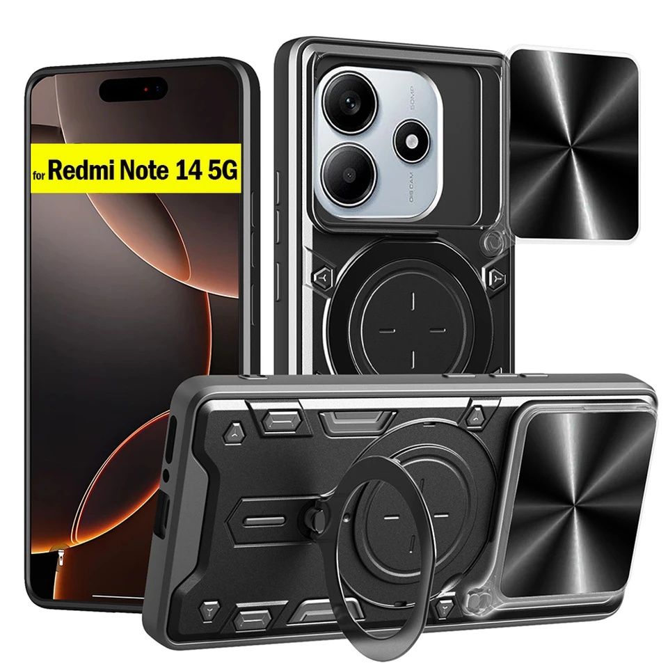 Xiaomi Redmi Note 14 Pro+ 14 Pro 14 14S/ GIANT RING Удароустойчив кейс