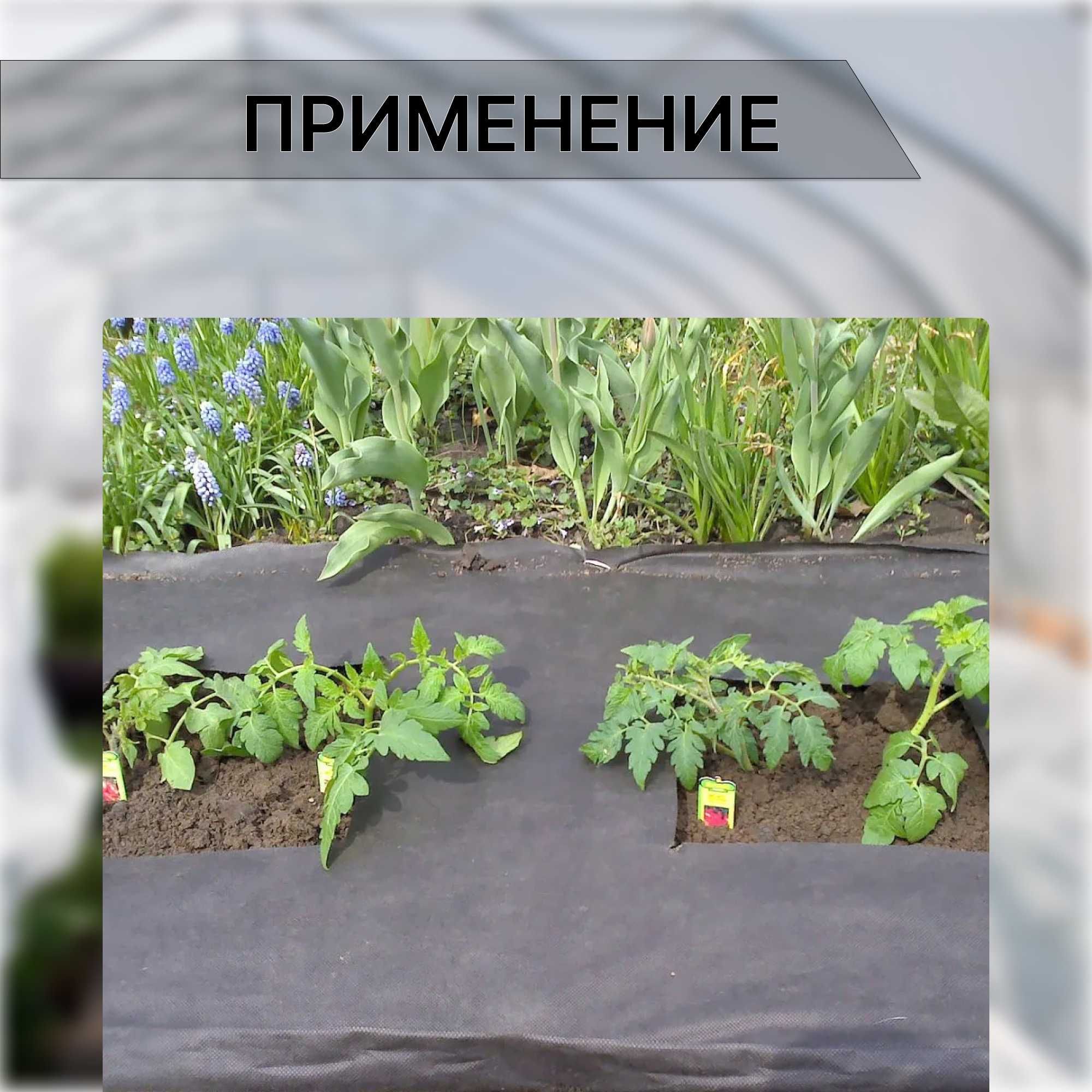 Спанбонд мульчирующий 60 гр/м2 в рулонах