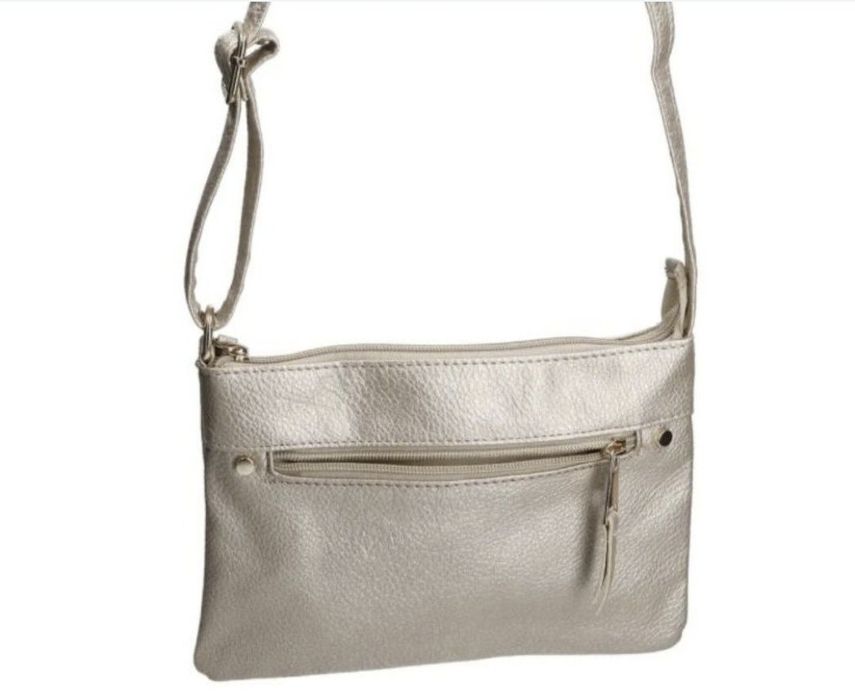 Geanta aurie/alba/ albastra Avon My Everyday Mini Cross