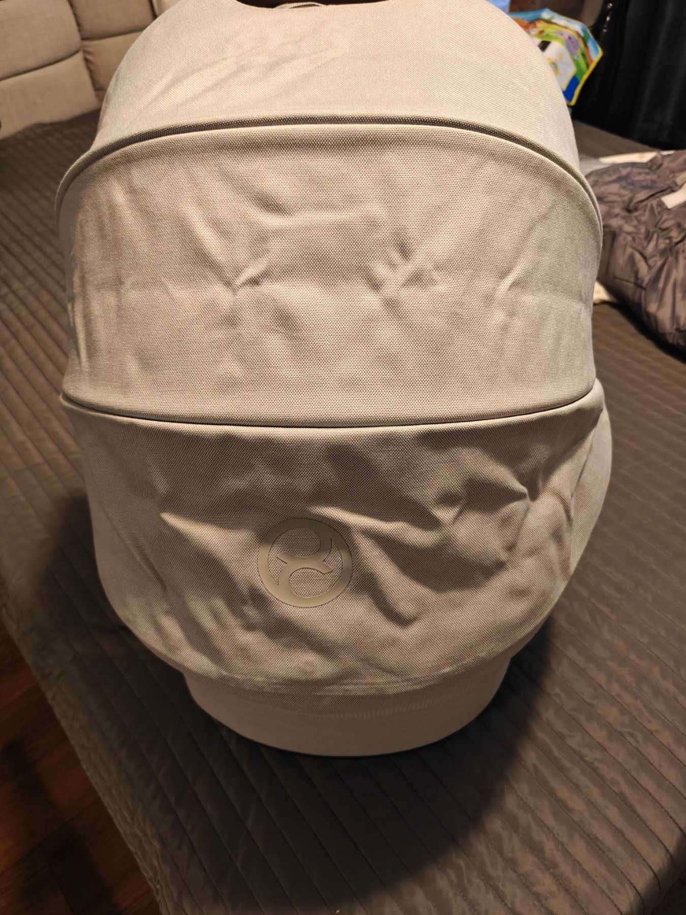 COT S LUX кош за новородено Lava Grey Sybex