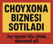 Tayyor biznes sotiladi йоки шериклик. Арзон аренда