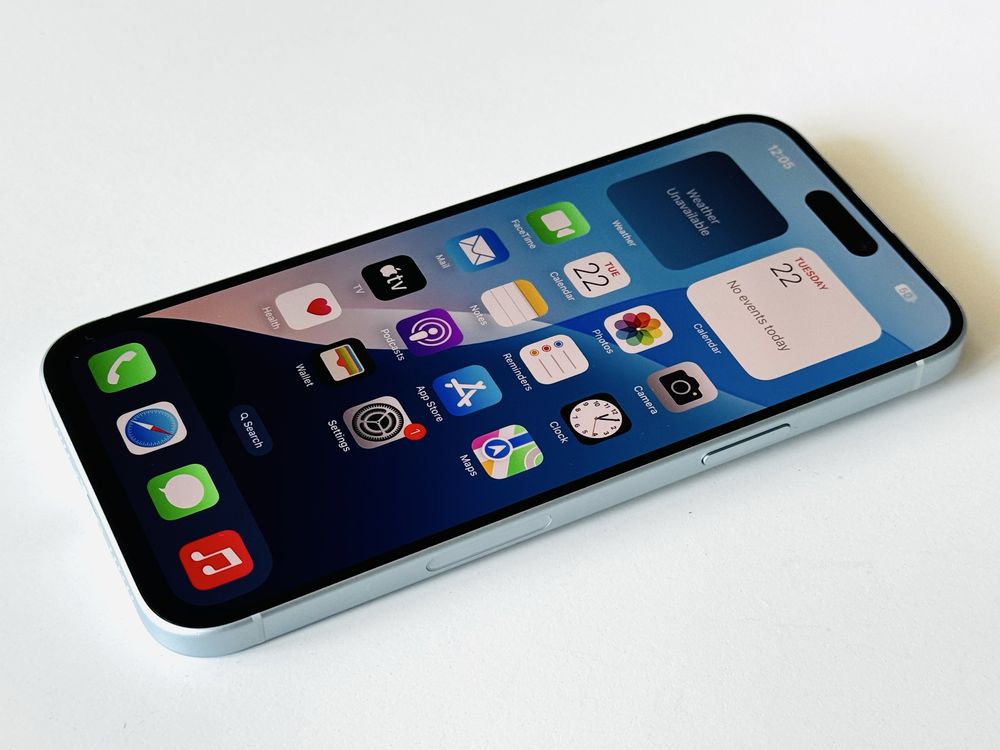 НОВ! Iphone 15 Plus 128GB Blue 100% Батерия! Гаранция