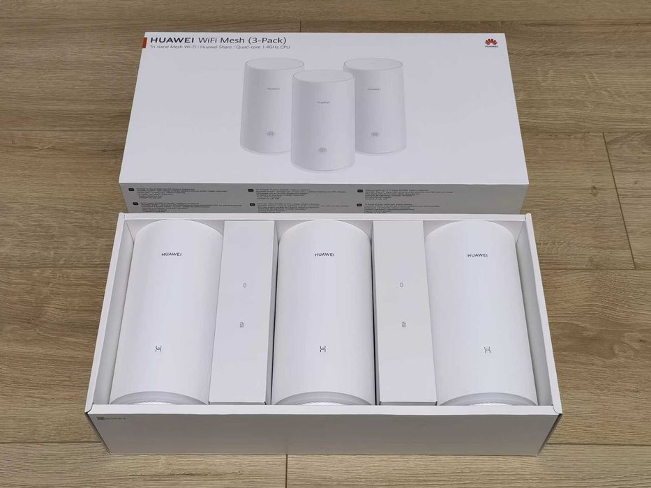 Huawei Wifi Mesh - (3 Pack) WS5800 2200 Mbps, Color White