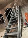 Trepte metalice zincate