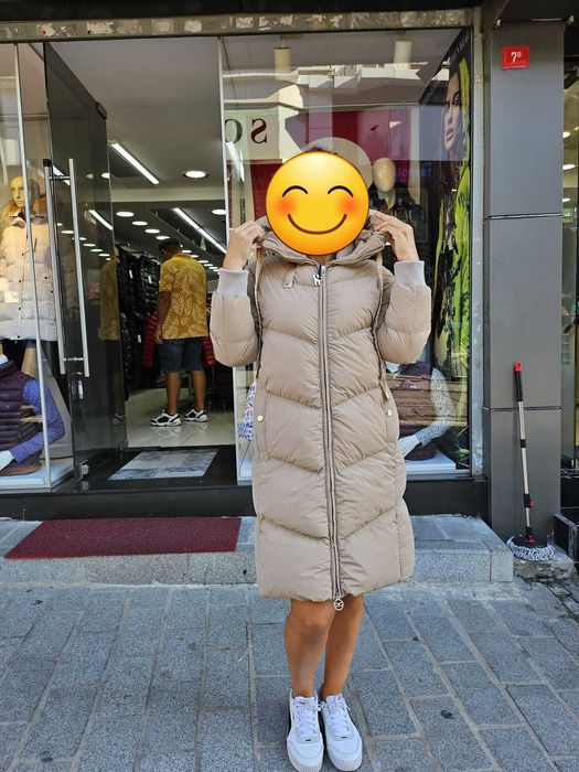 Geaca Elisabetta Franchi - OverSize - Bej