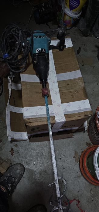 Collomix mixer mortar