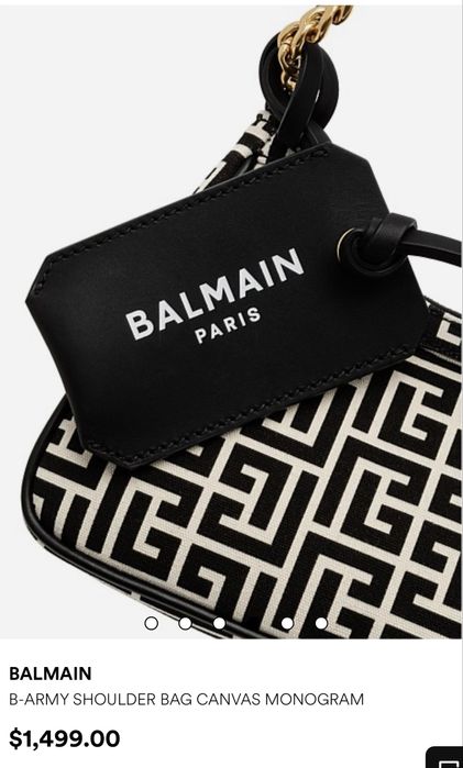 Balmain Оригинална Чанта, продава се на Топ Цена от 1059лв, Нова