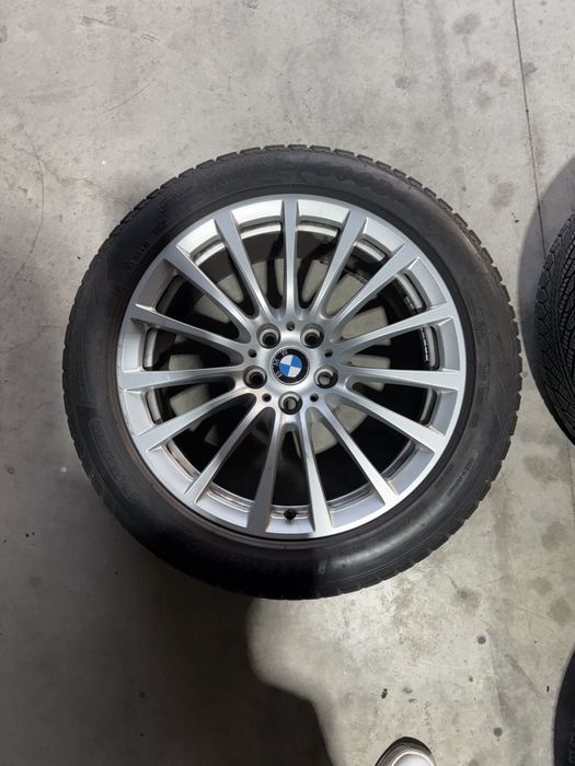 Jante aliaj BMW G30 r18 + anvelope iarna