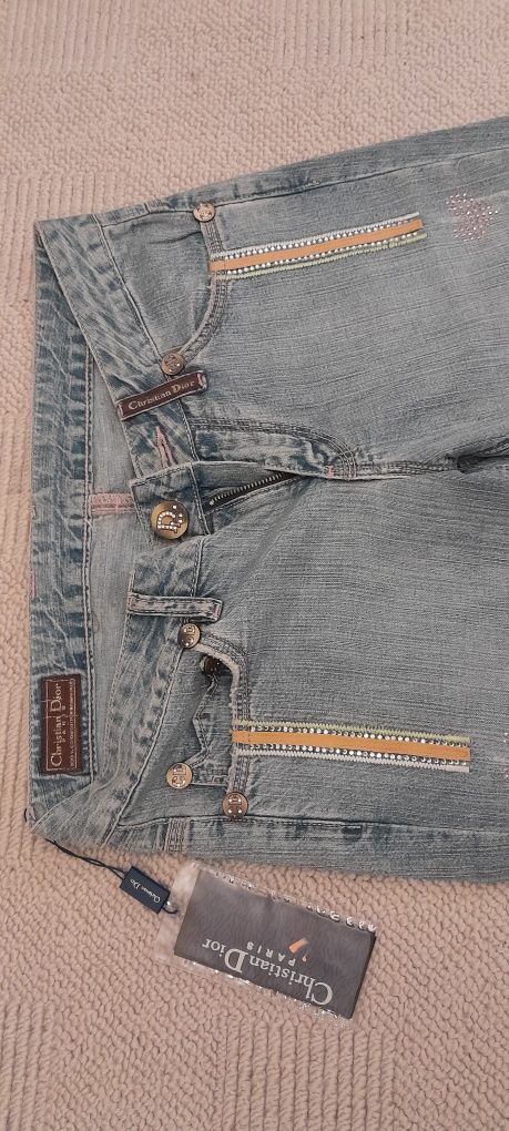 Jeans Christian Dior noi cu eticheta