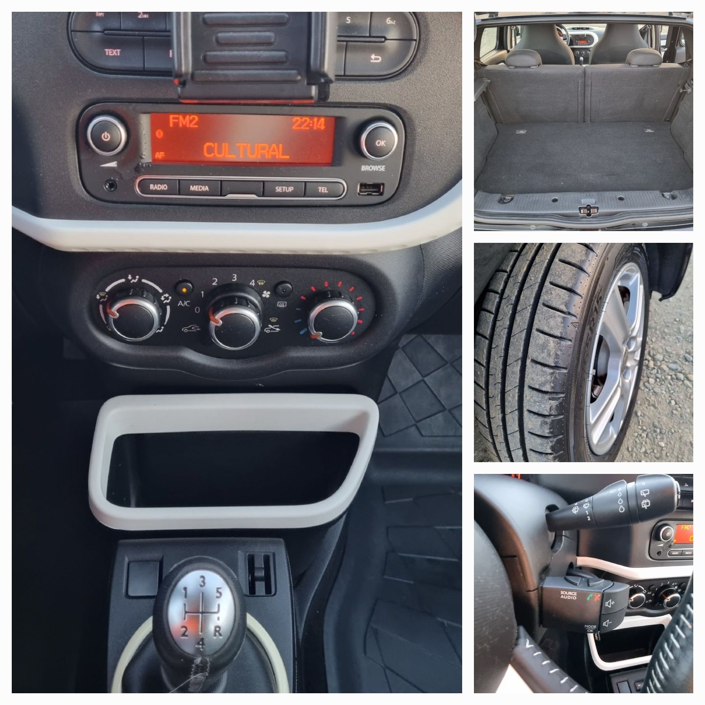 Renault Twingo- 2015 - 4 uși - !!! 95.ooo km-klima-Euro 6