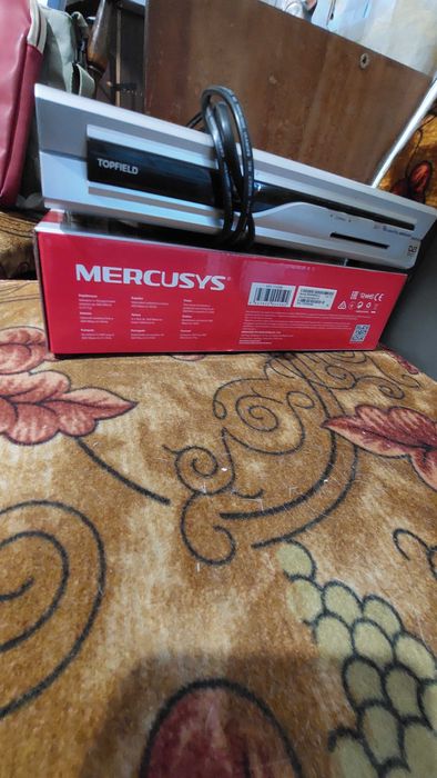 Рутер Mercusys и декодер Topfield