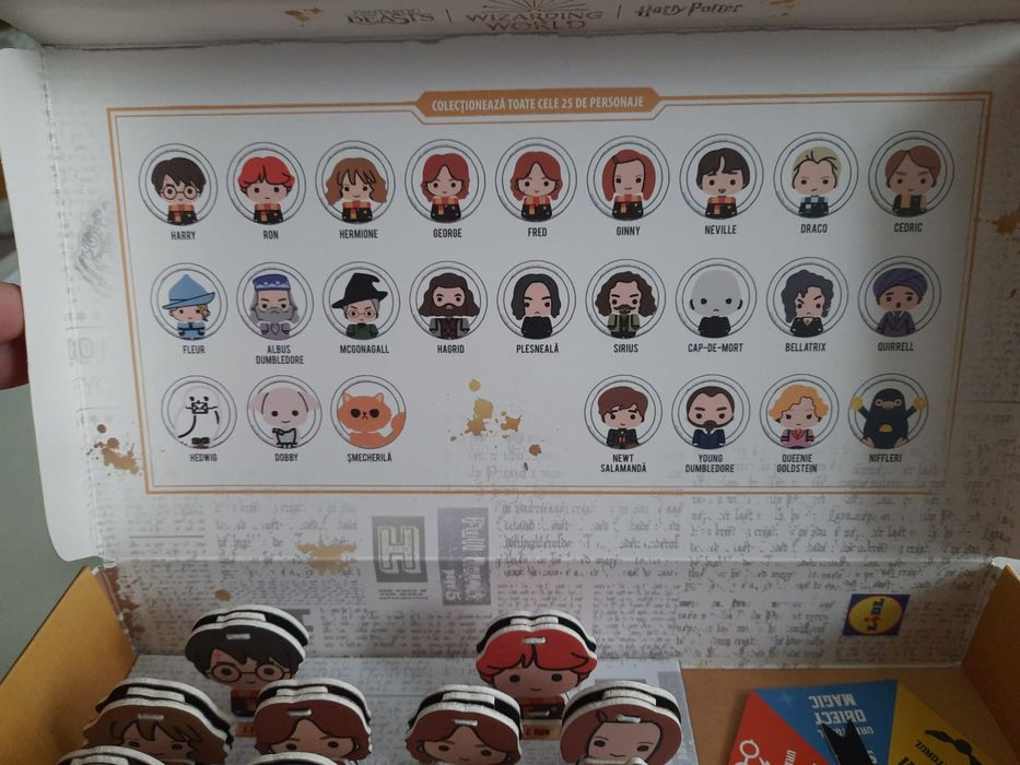 Transport gratuit! Album colectie completa Harry Potter