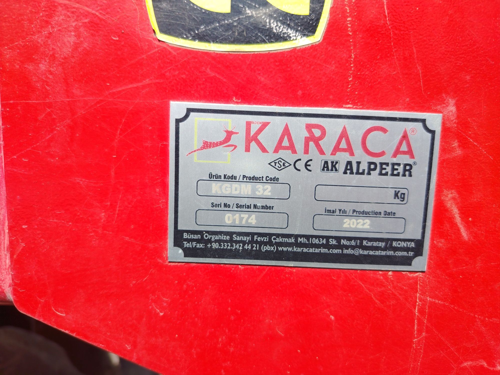 36 talik disk barana