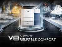 Новая VRF система Midea V8 PRO | Full DC Inverter | 90 кВт | ВРФ
