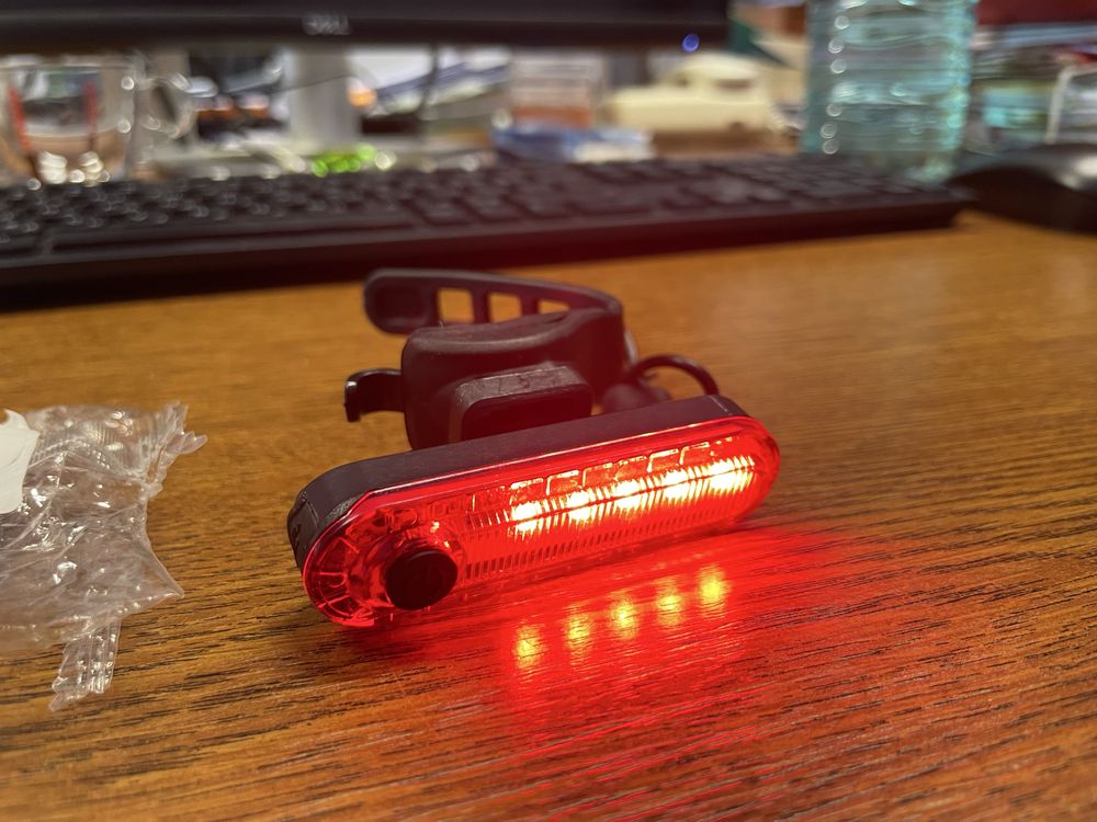 стоп за велосипед LED