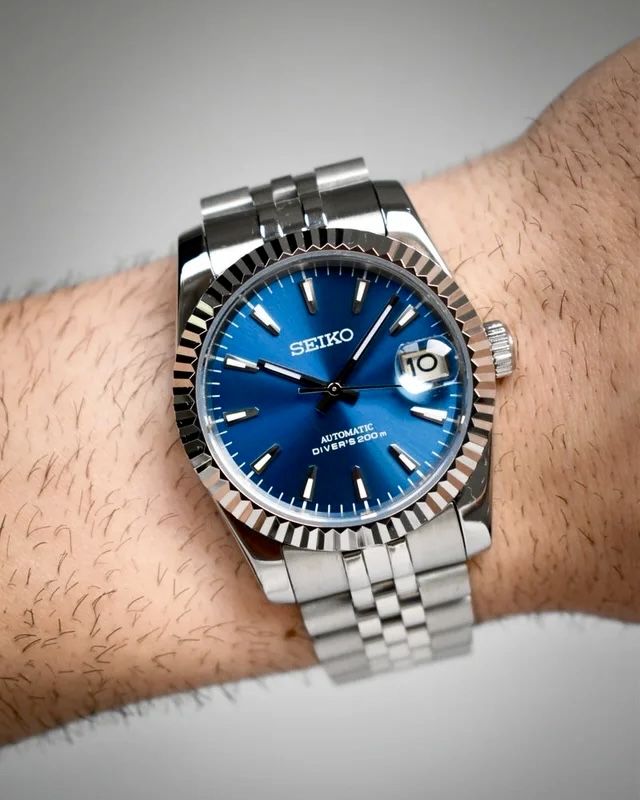 Seiko Datejust Blue