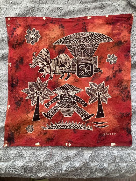 Индонезийски батик - рисуване с восък 43/46 см