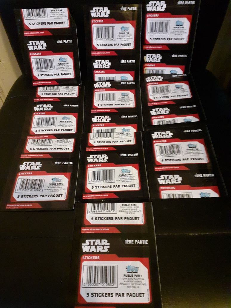 Star Wars Set de 20 plicuri stickere