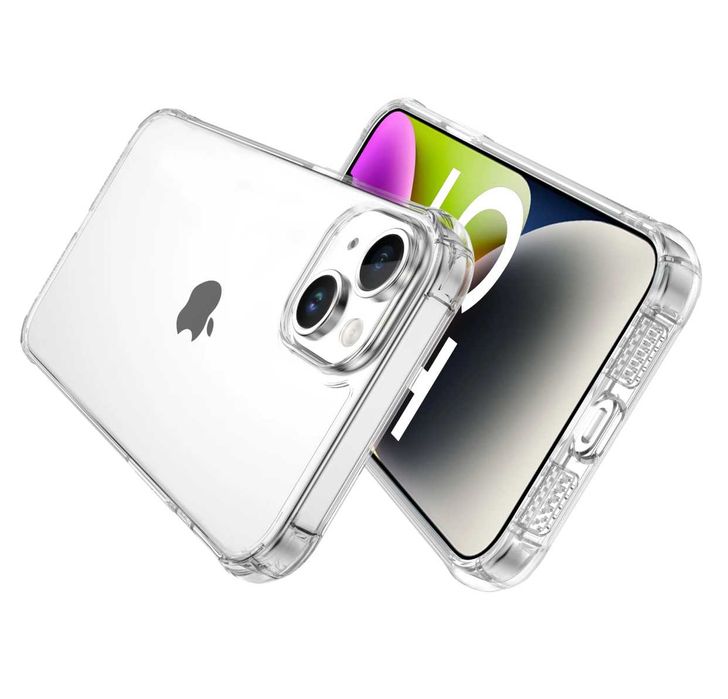 Husa silicon / gel TPU transparenta pentru iPhone 15 Plus , 15 Pro