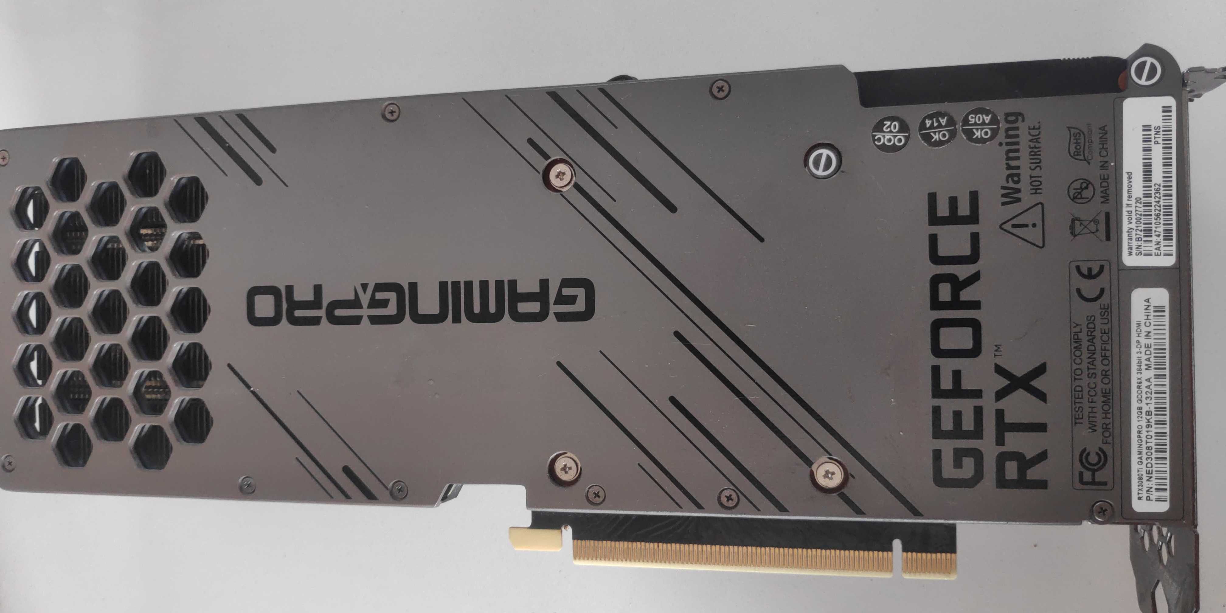 Nvidia RTX 3080TI 12GB PALIT gaming pro