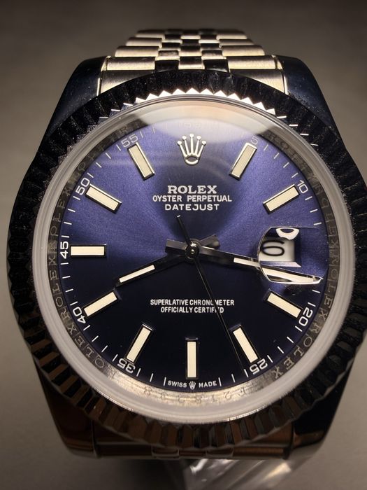 Rolex DateJust 41mm Blue Dial